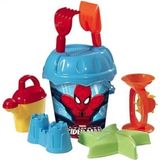 DEDE Renkli Spiderman Plaj Kova Seti, Çocuklar İçin Eğlenceli ve Renkli Oyun Malzemesi - 0 - 12 Ay - Altın