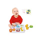 DEDE Sevimli Hayvanlar Bul Tak 12 36 Ay Puzzle Hediyeli