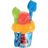 Dede Spiderman Lisanslı 5 Parça Kova Set - 0 - 3 Yaş - Azur Mavi