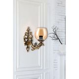 DEDE TEKLİ SAVA APLİK ESKİTME BAL CAMLI