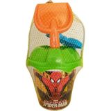Dede Turuncu Spiderman Kova Seti, Eğlenceli ve Renkli Çocuk Oyuncağı Seti - 0 - 12 Ay - Altın