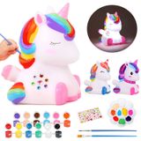 dededa Kendi Unicorn Gece Lambası Sanat Kitinizi Boyayın 8-12 Yaş arası Çocuklar için Sanat ve El Sanatları,Kızlar için Unicorns Hediyeler Boyama Seti Çocuklar için Unicorn Oyuncaklar 4 5 6 7 8 9 10 11 12+