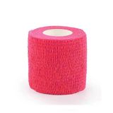 Dedeks Elastik Bandaj Yapşknlı 5 Cm X 4,5 Kırmızı