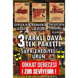Dedektif Oyunu, Çözülemeyen Davalar, 3 Dava Tek Paket, Cinayet Çözme Dava Dosyası, Katil Kim