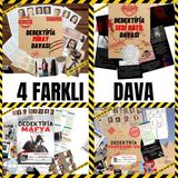 Dedektifia 4 Farklı Cinayet Davası Bir Arada, Çözülememiş Zor Davalar Serisi, Kutulu Kampanyalı Dedektiflik Oyunu, Dedektif Oyunu, Suçlu Kim Oyunu