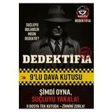 dedektifia 9'lu dava çözme oyunu, Cinayet Çözme Seti,Dedektif Aile Kutu Oyunu, Cinayet Çözme Oyunu