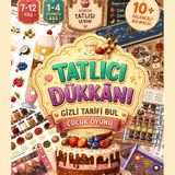 dedektifia Tatlıcı Dükkanı –Gizli Tarifi Bul Çocuk Dedektif Oyunu, Eğitici Çocuk Oyunu, Zeka Geliştirici Kutu Oyunu, Problem Çözme ,Eğitici Oyuncak, Zeka Oyunu, 7-12 Yaş Aile İçi Eğlenceli Aktivite Oyunu