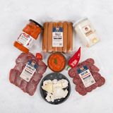 Dedova Kahvaltı Paketi | Soka | Boşnak Sucuk | Kuru Et | İsli Dana Sosis | Ajvar - 5 Adet