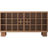 Deek Objects Frame Açık Ceviz Ahşap Konsol - Kahverengi - Standart
