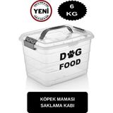 DeemBro 6 kg Köpek Mama Saklama Kabı Mama Saklama Kabı Köpek Maması Saklama Kabı Mama Saklama Kutusu büyük boy