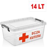 Deembro Cza Kutusu 14 Lt Ilk Yardım Ecza Dolabı Çantası Ilaç Kutusu Ilaç Saklama Kabı Kutusu Ilaç Dolabı Yeni Ürün