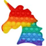 Deembro Popit Oyuncak Pop It Push Buble Fidget Unicorn Popit Zihinsel ve Duyusal Stres Oyuncağı Unicorn Popit Oyuncak