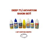 Deep 7'li Akvaryum Bakım Seti 1 Mt Hava Hortumu Hediye monline mağza