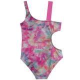 DEEP BEACH BATİK PEMBE DETAYLI KIZ ÇOCUK MAYO DB200589CM BATİK-PEMBE 7-8 Yaş