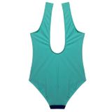 Deep Beach DB20030M Mint Bloklu Kız Çocuk Mayo