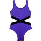 Deep Beach DB200568CM Mor Kız Çocuk Mayokini