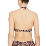 DEEP BEACH DESENLİ GEÇMELİ BIKINI ÜSTÜ DB20021BU DESENLİ 36