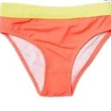 DEEP BEACH Kız çocuk bikini altı NEON TURUNCU 7-8 Yaş