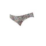 DEEP BEACH ŞAL DESENLİ RENKLİ ASTARLI BİKİNİ ALTI DB200507BA NEON TURUNCU BASKILI 34