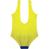 DEEP BEACH SARI BLOKLU KIZ ÇOCUK MAYO DB20030M SARI BLOK 5-6 Yaş