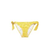 DEEP BEACH SARI DESENLİ YANDAN BAĞLAMALI BİKİNİ ALTI SARI 36