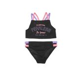 DEEP BEACH Siyah Kız çocuk bikini takım DB200715BT SİYAH 11-12 Yaş
