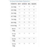 DEEP BEACH SİYAH PEMBE LASTİKLİ KIZ ÇOCUK MAYOKİNİ DB200568CM SİYAH 5-6 Yaş