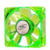 Deep Cool XFAN 80UG/B Yeşil Mavi Ledli 80mm Kasa Fanı