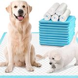 Deep Dear Ekstra Büyük Köpek Pedleri 76 cm x 66 cm, Lazımlık Eğitimi için Daha Kalın Yavru Pedleri, Köpekler için Süper Emici Çiş Pedleri, Yavrular, Kediler, Tavşanlar, Evcil Hayvan Eğitim Pedleri