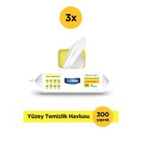 Deep Fresh 100 Yaprak Limon İz Bırakmaz Yüzey Temizlik Havlusu