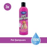 Deep Fresh 3x500 ml Pet Yıkama Şampuanı