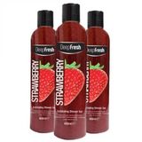Deep Fresh 400 ml Çilek 3'lü Arındırıcı Duş Jeli