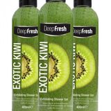 Deep Fresh 400 ml Egzotik ve Kivi 3'lü Arındırıcı Duş Jeli