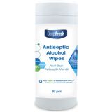 Deep Fresh Alkollü Antiviral ve Antibakteriyel Kova Islak Mendil 80 Yaprak