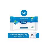 Deep Fresh Antibakteriyel Islak Cep Mendili 5 X 15 Yaprak