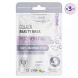 Deep Fresh Collagen Canlandirici Sikilastirici Kagit Yuz Maskesi 3 Adet