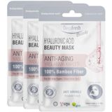Deep Fresh Ginseng Ve Rice Beyazlatici Cilt Tonu Esitleme Kagit Yuz Maskesi 3 Adet