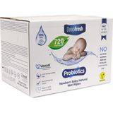 Deep Fresh Probiyotik Alkolsüz Parabensiz Yenidoğan Bebek Islak Mendili 720 Yaprak (18 x 40 Adet) - Standart