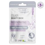 Deep Fresh Tek Kullanimlik Collagen Canlandirici Sikilastirici Yuz Maskesi 3 Adet