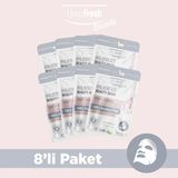 Deep Fresh Tek Kullanımlık Hyaluronic Acid Yaşlanma Ve Kırışıklık Karşıtı Yüz Maskesi 8 Adet