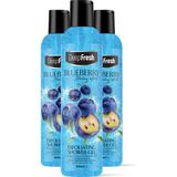Deep Fresh Yaban Mersini Peeling Etkili Arındırıcı 3x400 ml Duş Jeli