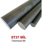 Deep Makina Islah Çeliği Mil, ST37 Kalite Çelik, 23 mm Çapında, 'yapı Çeliği S235JR, Dolu Malzeme' Φ23X1000MM