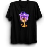 Deep Purple, Phoenix Rising, Rock Metal Grup Tişörtü - 3XL - Siyah