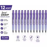 Deep Versatil Kalem 0.7Mm Metalik Mor Yıldız 6'Lı Paket
