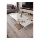 DEEP WEST MDF YER SOFRASI KATLANIR AYAKLI METAL AYAK YER MASASI 70*80 CM 1 ADET