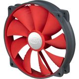 DEEPCOOL UF140R Ultra Sessiz Kasa ve Radyatör Fanı (Kırmızı) - Renkli