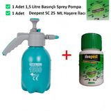 Deepest Sc 25ML Haşere Ilacı ve 1, 5 Ltbasınçlı Pompa