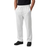 DeepSEA Beyaz Baggy Style Likralı Lastikli İpli Erkek Spor Pantolon 2600262