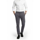 DeepSEA Erkek Füme Likralı Gofre Kumaş Beli Lastikli İpli Slim Fit Günlük Pantolon 2600650