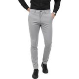 Deepsea Erkek Gri Modern Fit Likralı Kumaş Pantolon Günlük & Ofis Kullanımı 2602020 - 32